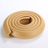 Wood color / 35mm wide * 12mm thick * 2 meters long with 4 meters of double-sided tape