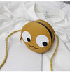 Yellow smiling face [messenger bag]