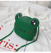 Green frog [messenger bag]