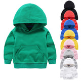 Children's hooded sweater spring style 2021 new Korean version of foreign style boys and girls with hood thin section children's baby hoodie