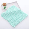 Five green square scarves / 28*28