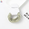 A101 seamless hair ties 6pcs-green grass green / very elastic