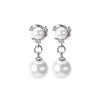 【m121】silver earrings