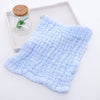 Five blue square scarves / 28*28