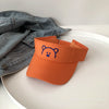 Empty top half bear orange (children)