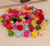 Five-pointed star color mixed hair