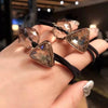Triangular crystal light yellow