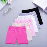 Summer thin girls' safety pants children's anti-light shorts little girl insurance pants baby boxer briefs