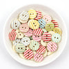 Mixed color stripes / 24l=15.0 mm