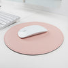 Round [microfiber + felt] mint green
