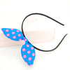 Dark blue-black headband
