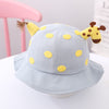 Polka dot fawn - blue / hat circumference is about 50cm