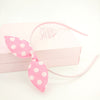 Pink-color headband