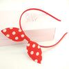 Scarlet-colored headband