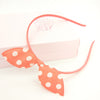Watermelon red-color headband