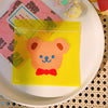 4# bow tie bear bag / 13.5cm*13.5cm