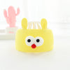 Empty hat with yellow ears and big eyes