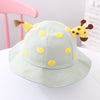 Polka dot fawn - green / hat circumference is about 50cm