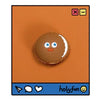 Round brown biscuits