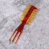 Oil comb / the first picture 07 large three-pronged sword (dark gray)