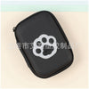 Gray and black cat claw