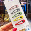 B8 hair clip 5-piece mixed color set