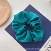 Green solid color large intestine loop