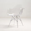 Armrest transparent white pc / 1113pc/1114pc