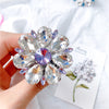 Gem holder no. 10 large flower - purple