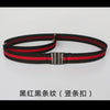 Black red black (vertical buckle) / 50-80cm adjustable
