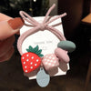 Strawberry hair tie