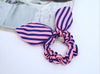 Pink navy pinstripe