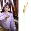 Phoenix feather hairpin