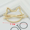 X cat head gold 24 / individually bagged frog clips