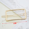 Light board rectangular gold 25 / individually bagged frog clips