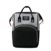 Gray with black