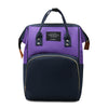Purple with black