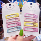 Fruit children's glue small hair clip set baby side clip BB clip Japanese and Korean simple girl hair clip hair accessories wholesale