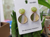 Color-preserving gold and silver needle mint green
