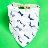 Cloud triangle scarf