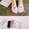 Love dispensing invisible socks with 5 colors / 5 pairs of bags