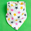 Little red star triangle scarf
