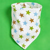 Five-pointed star triangle towel