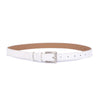 Pin buckle white / 105cm
