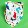 Dinosaur triangular scarf