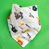 Lion triangle scarf