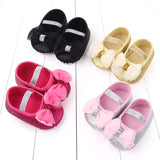 Baby shoes wholesale soft bottom toddler shoes bowknot baby shoes baby shoes spring and autumn 2458