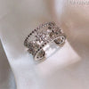 Silver / adjustable opening