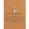 Gold card silver chain