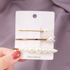 Pearl clip three piece set